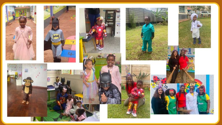 Two Giraffes Bilingual School Sparkles with Creativity on Dress-Up Day