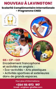 We Are Moving! Two Giraffes Bilingual Crèche & CNED Program is Expanding to Muthangari Drive, Lavington